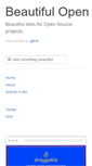 Mobile Screenshot of beautifulopen.com